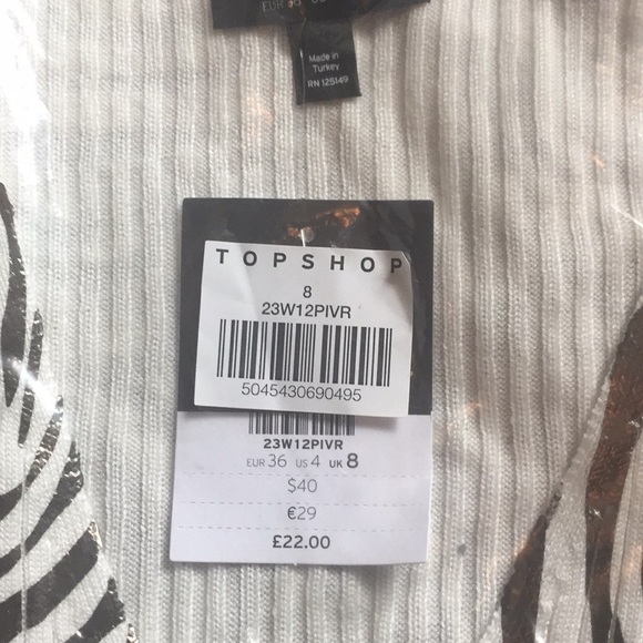 Animal print crop top - Picture 4 of 4